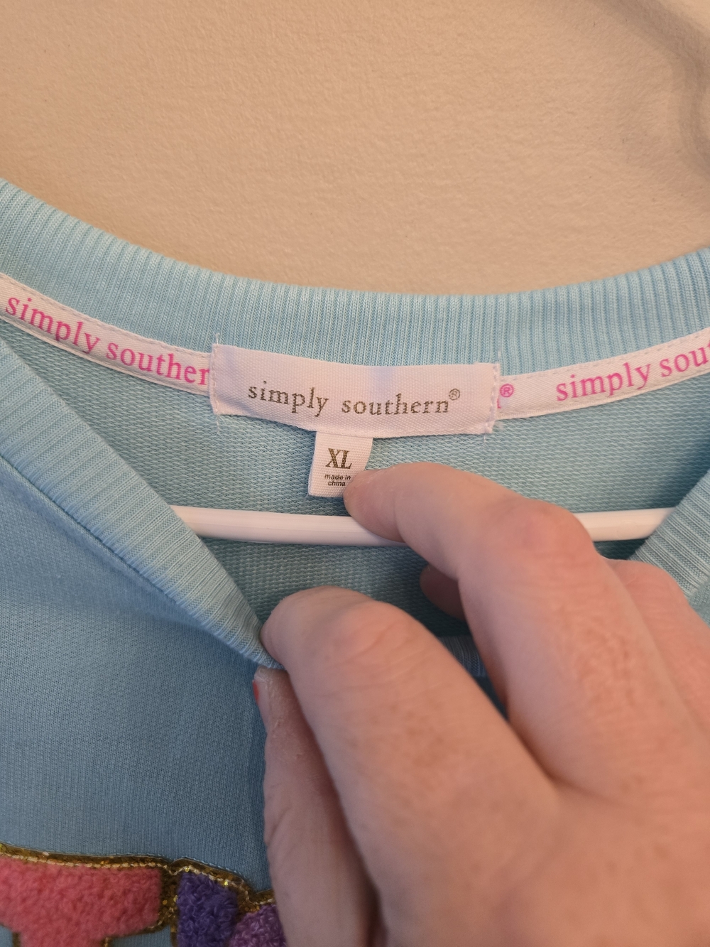 Let’s Go Girls Simply Southern XL Sweatshirt - Picture 2 of 2